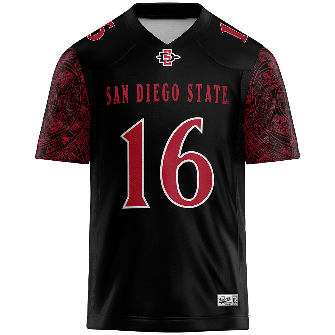 SDSU Black Football Jersey - Parker Threatt