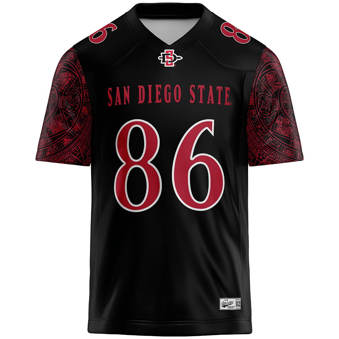 SDSU Black Football Jersey - Ryan Gaea