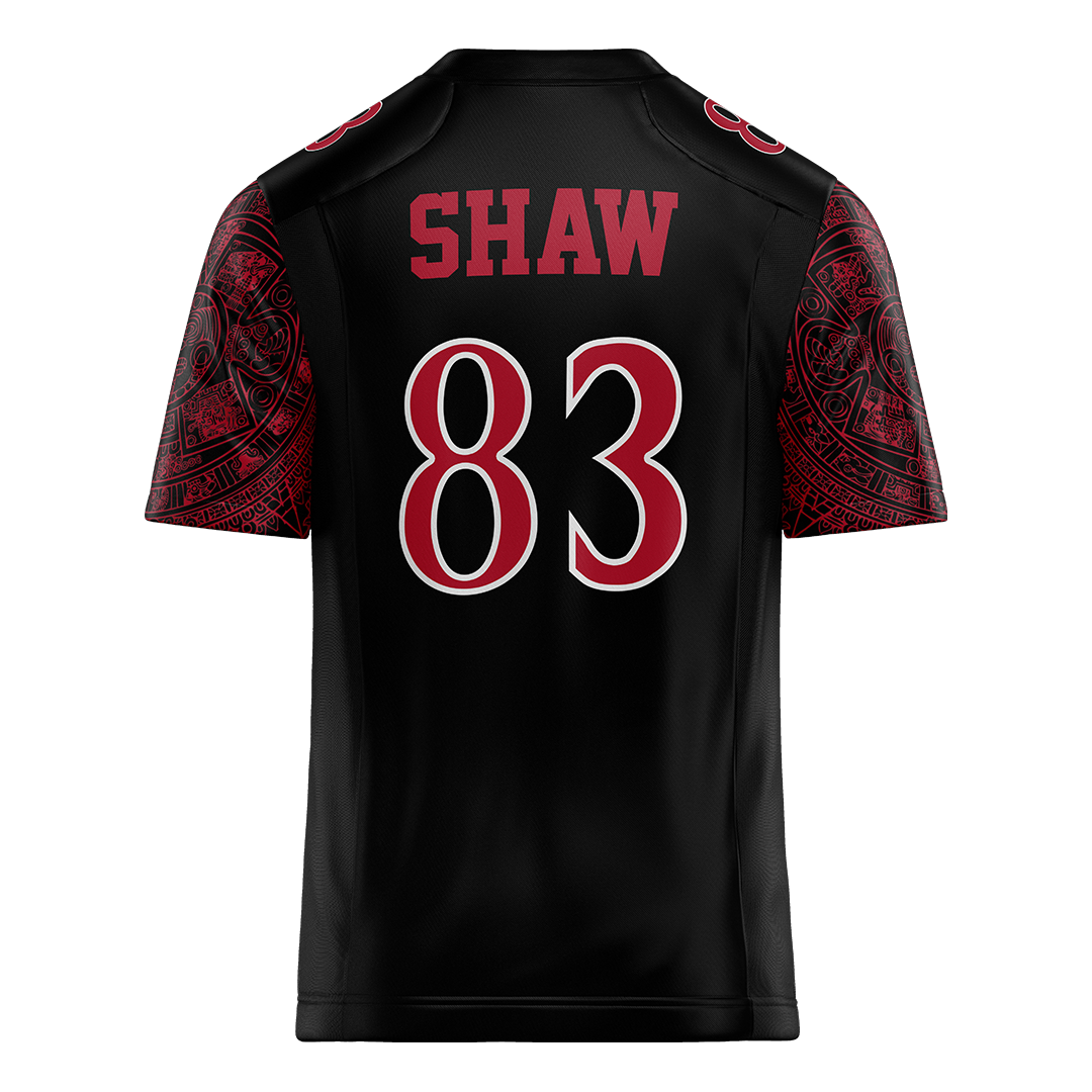 SDSU Black Football Jersey - Mekhi Shaw