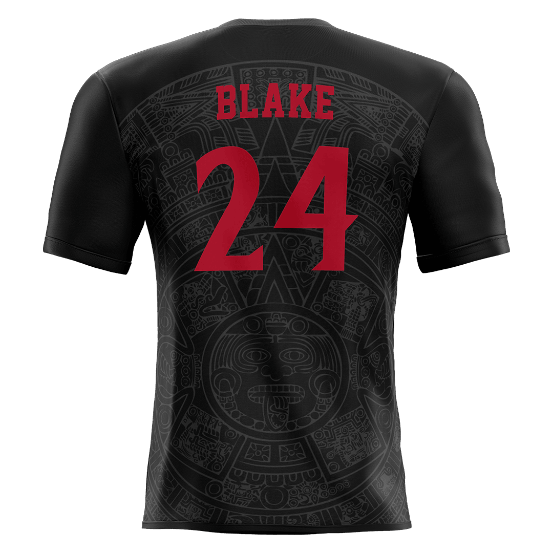 SDSU Black Soccer Jersey - Carlin Blake