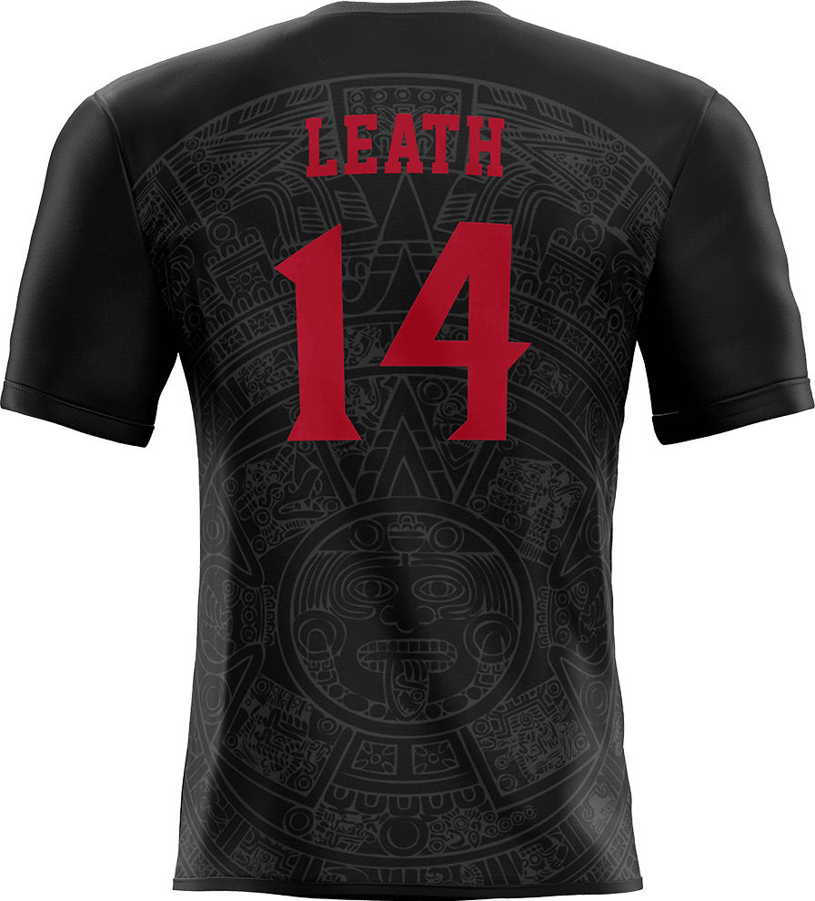 SDSU Black Soccer Jersey - Alexis Leath