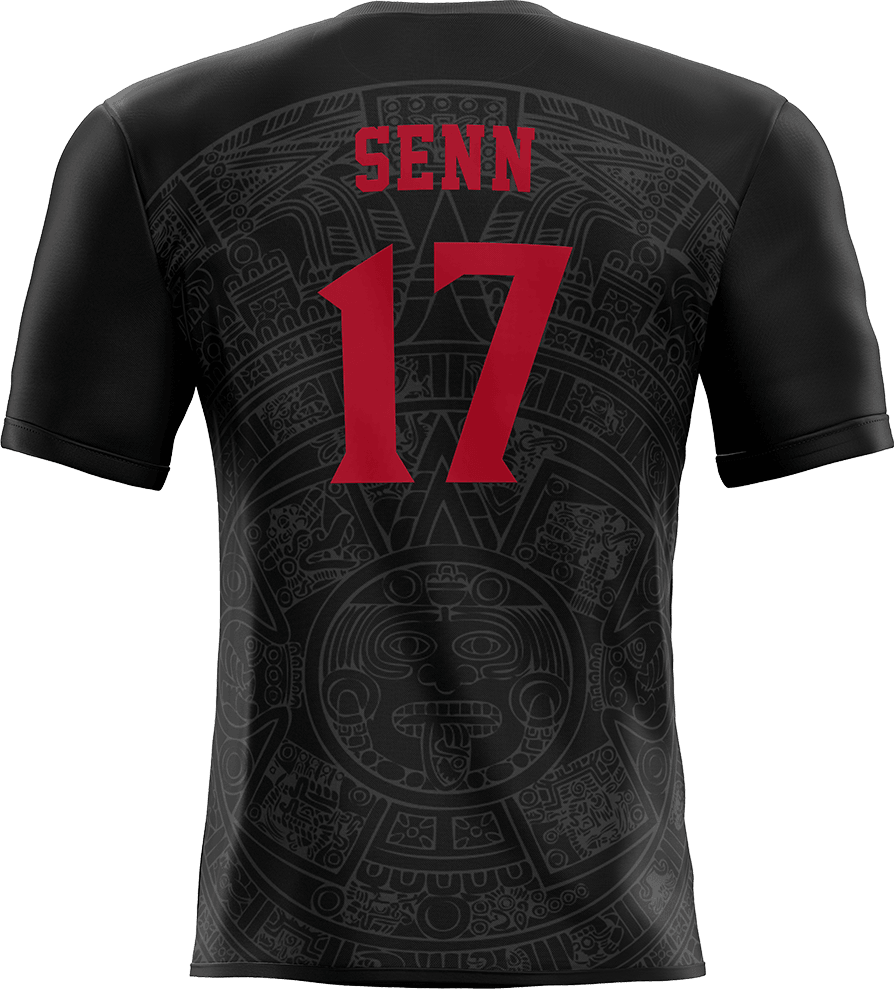 SDSU Black Soccer Jersey - Katie Senn