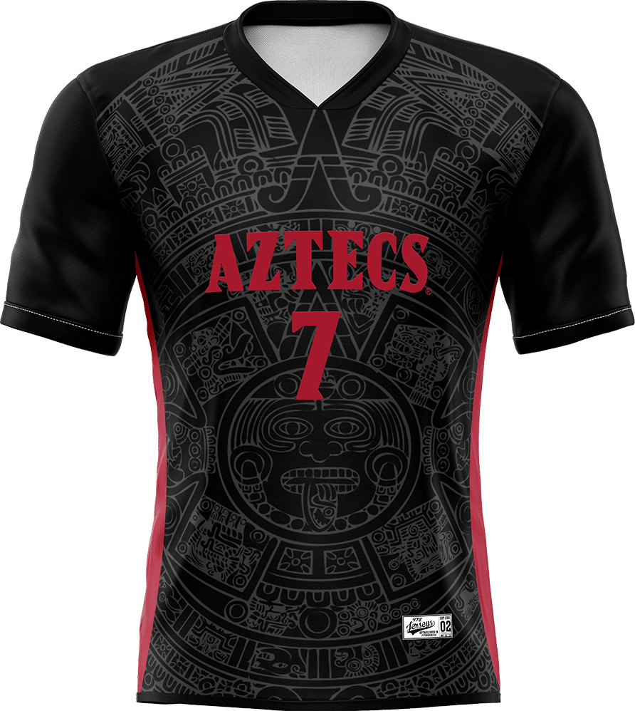 SDSU Black Soccer Jersey - Riley Gumm