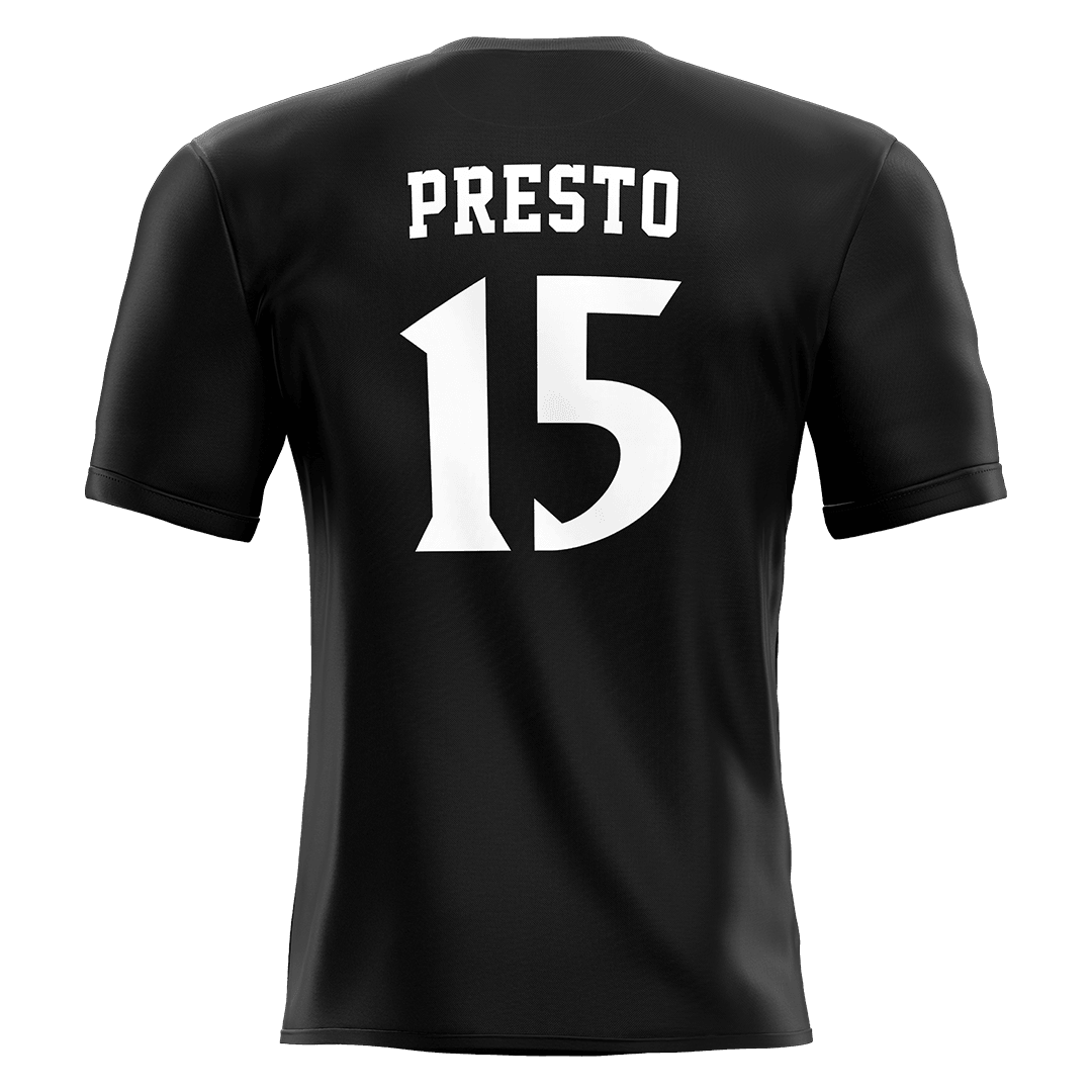 SDSU Black Soccer Jersey - Dylan Presto