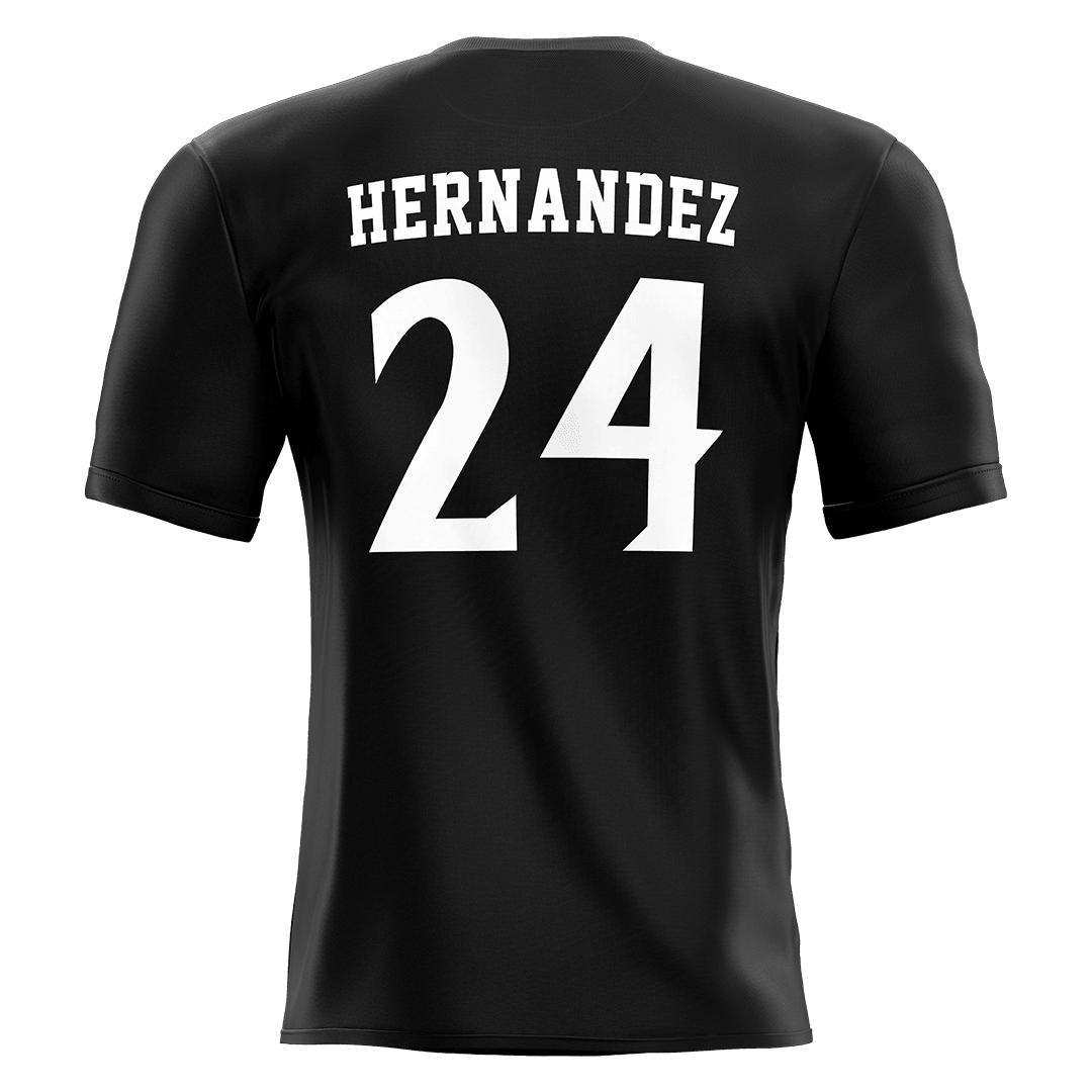 SDSU Black Soccer Jersey - Lorenzo Hernandez