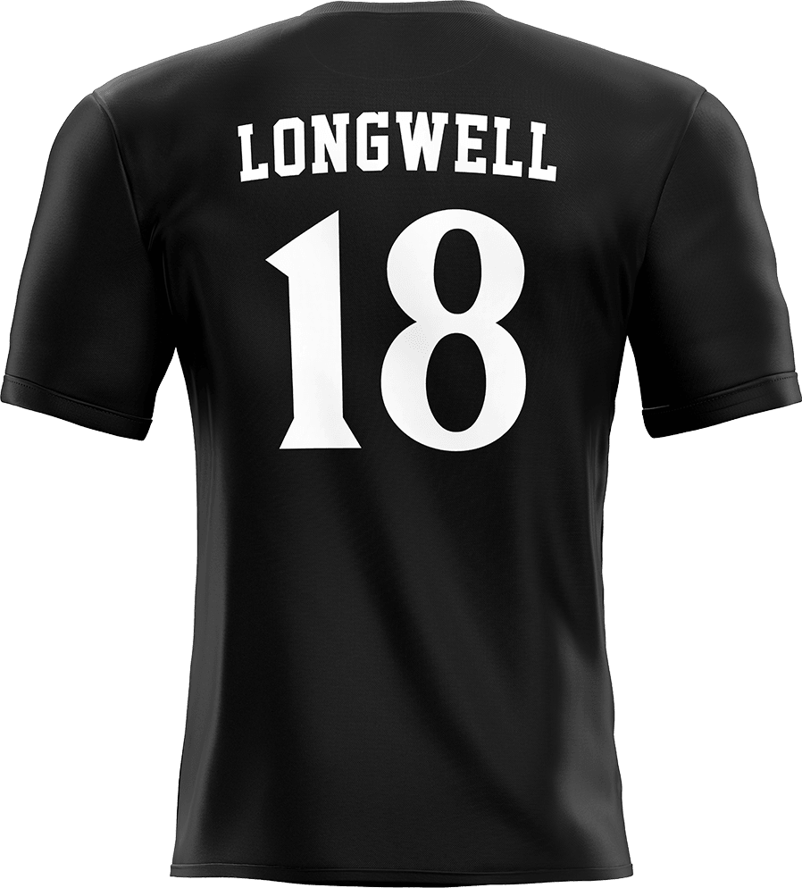 SDSU Black Soccer Jersey - Cody Longwell