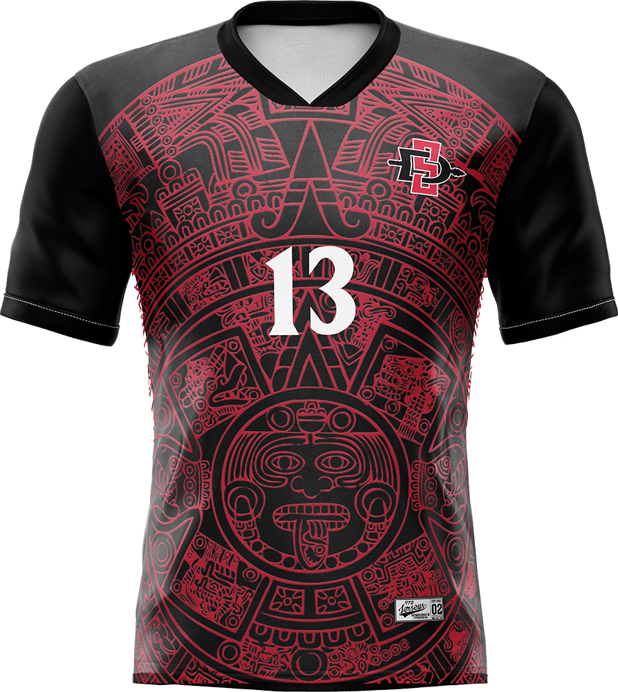 SDSU Black Soccer Jersey - Daniel Pacella