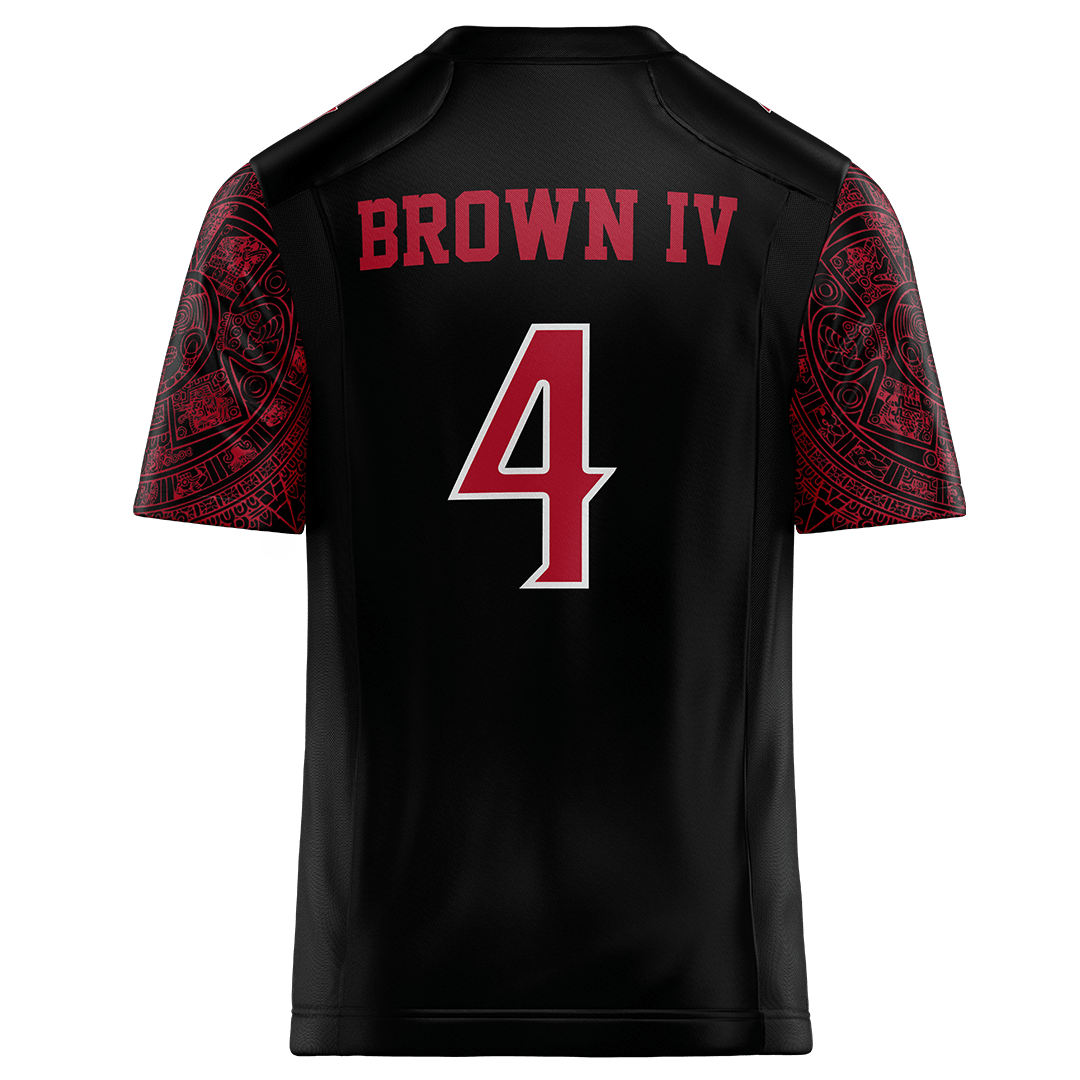 SDSU Black Football Jersey - Louis Brown IV