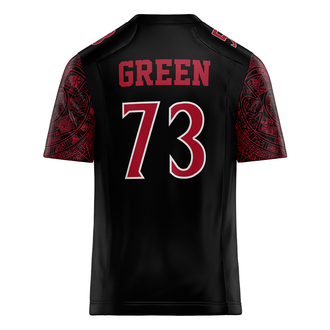 SDSU Black Football Jersey - Nico Green