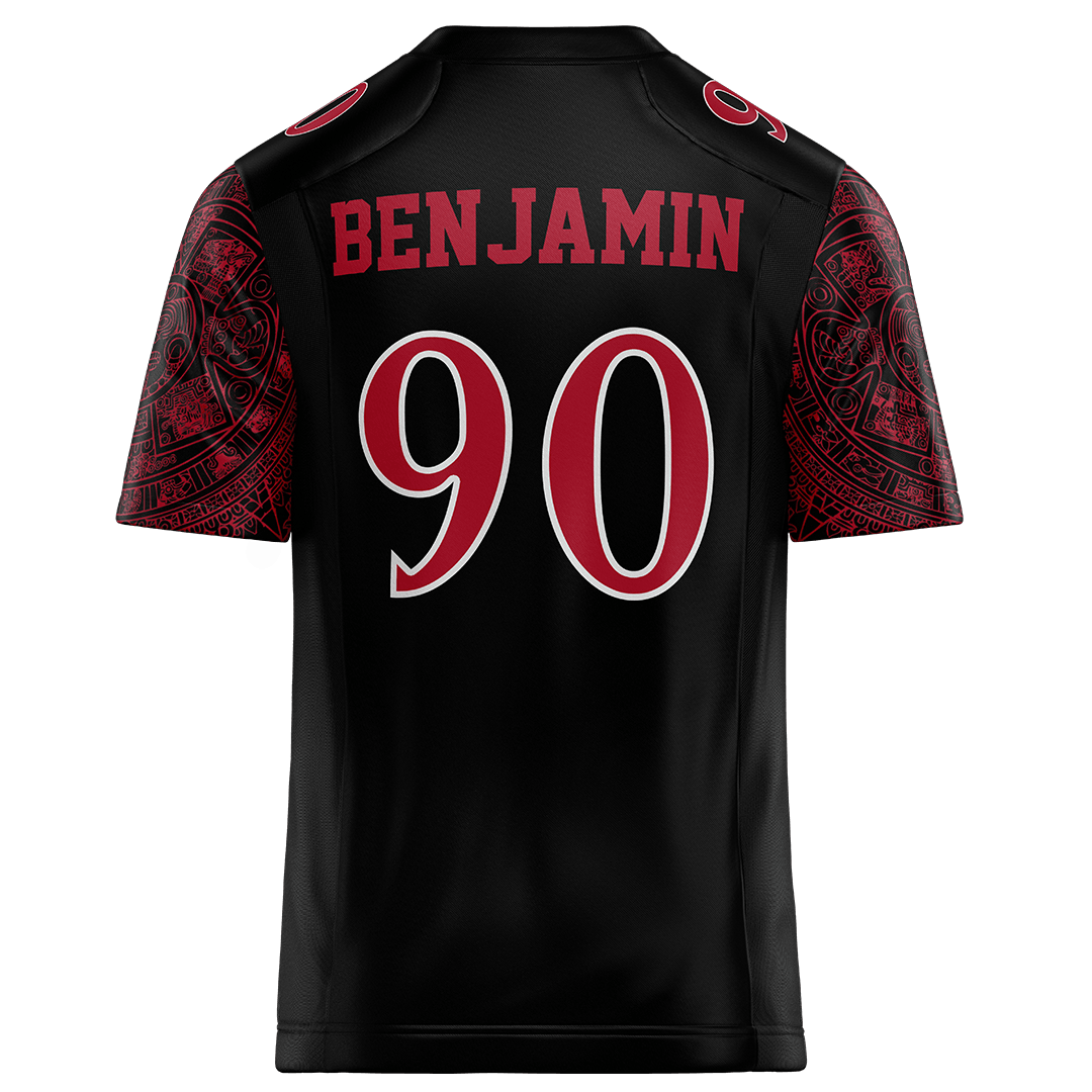 SDSU Black Football Jersey - Sam Benjamin