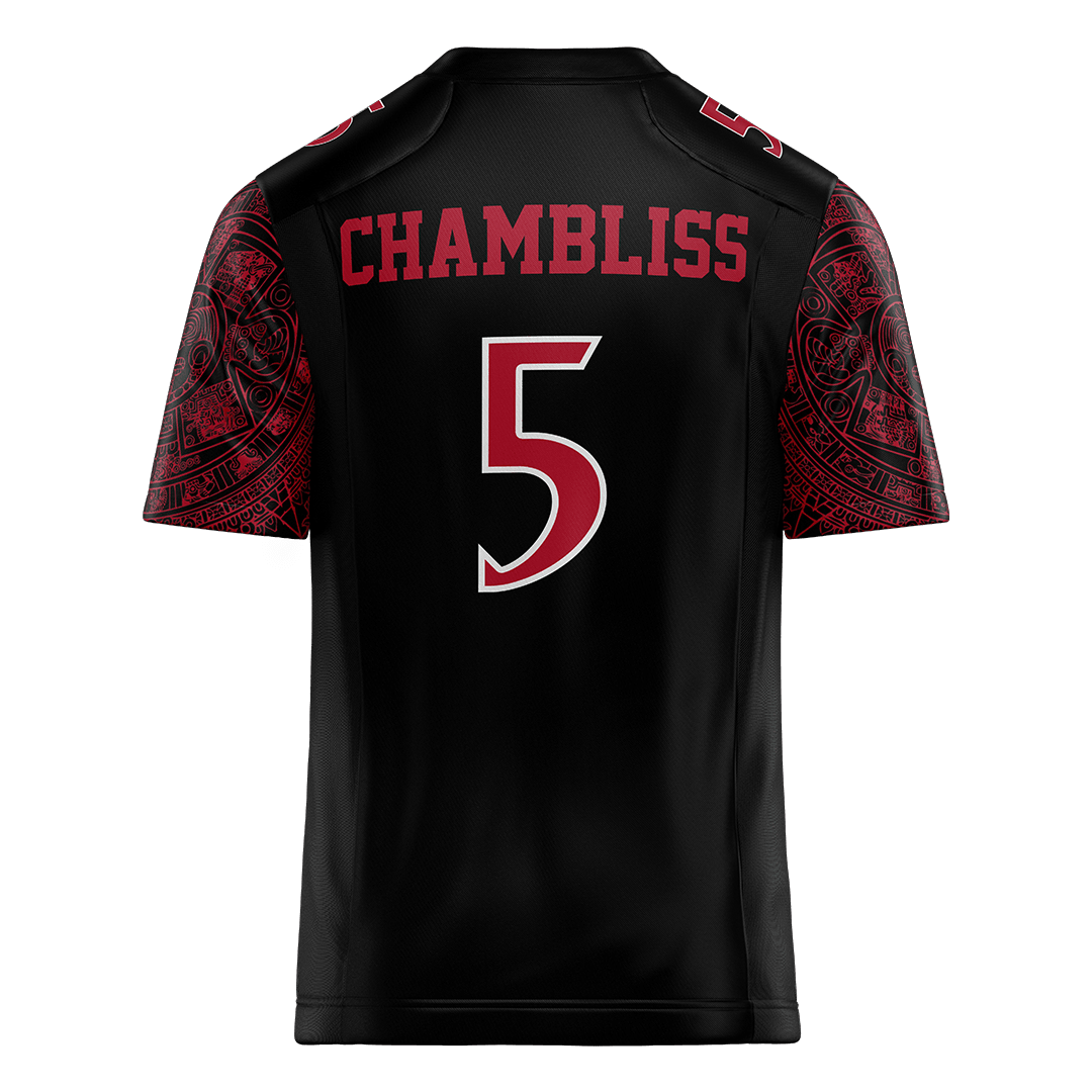 SDSU Black Football Jersey - Owen Chambliss