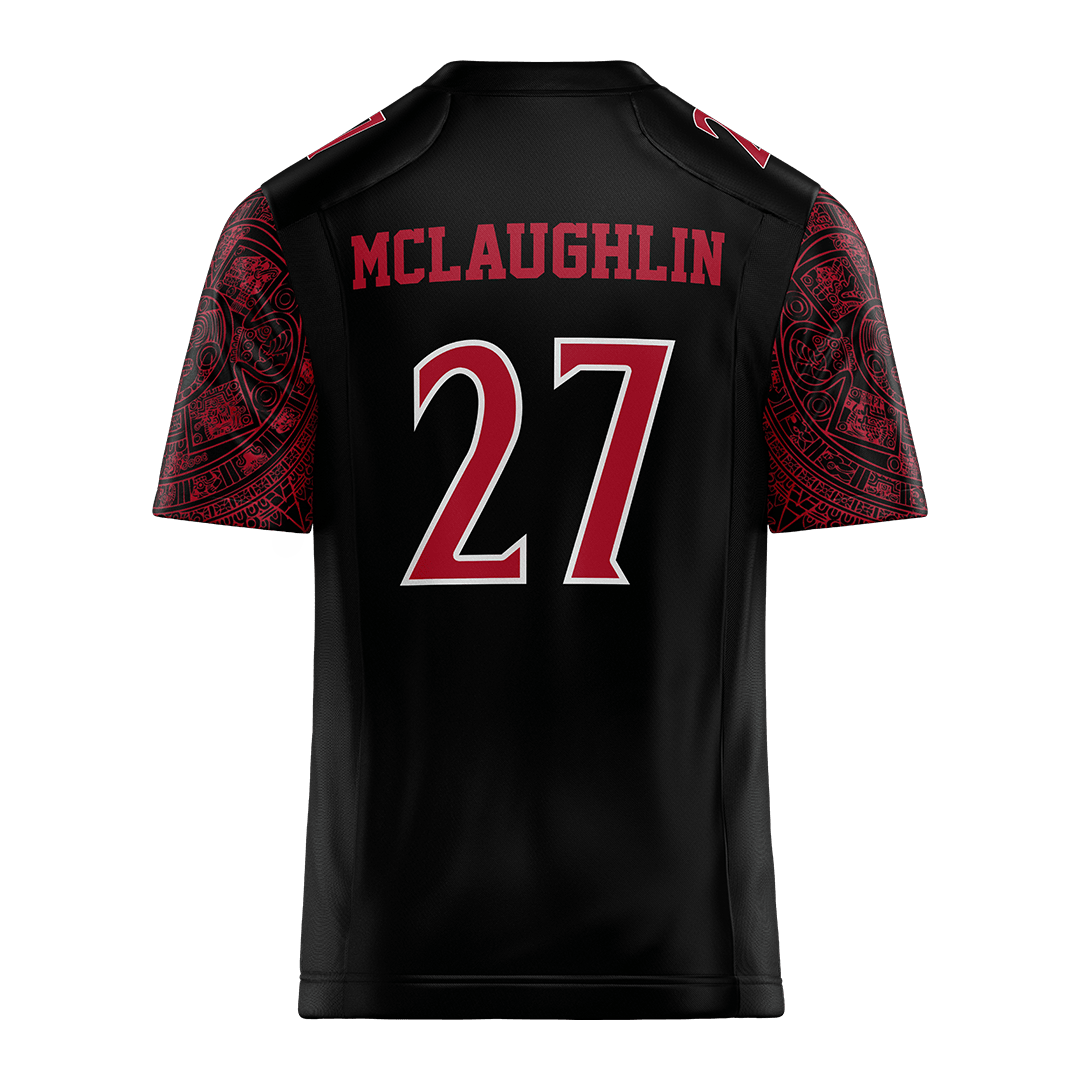 SDSU Black Football Jersey - Jelani McLaughlin