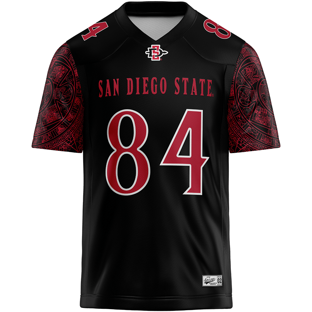 SDSU Black Football Jersey - Ben Scolari