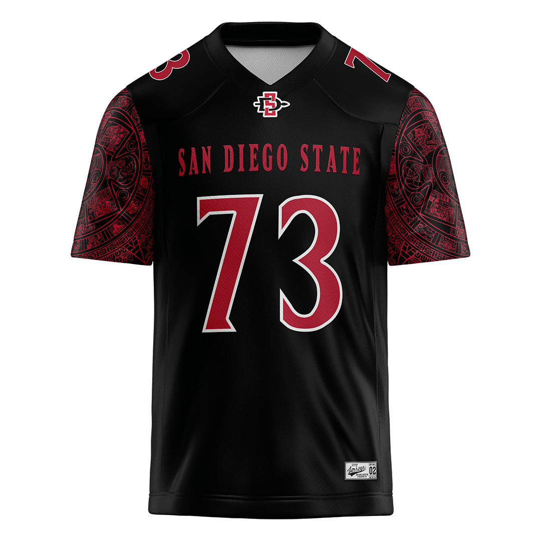 SDSU Black Football Jersey - Nico Green