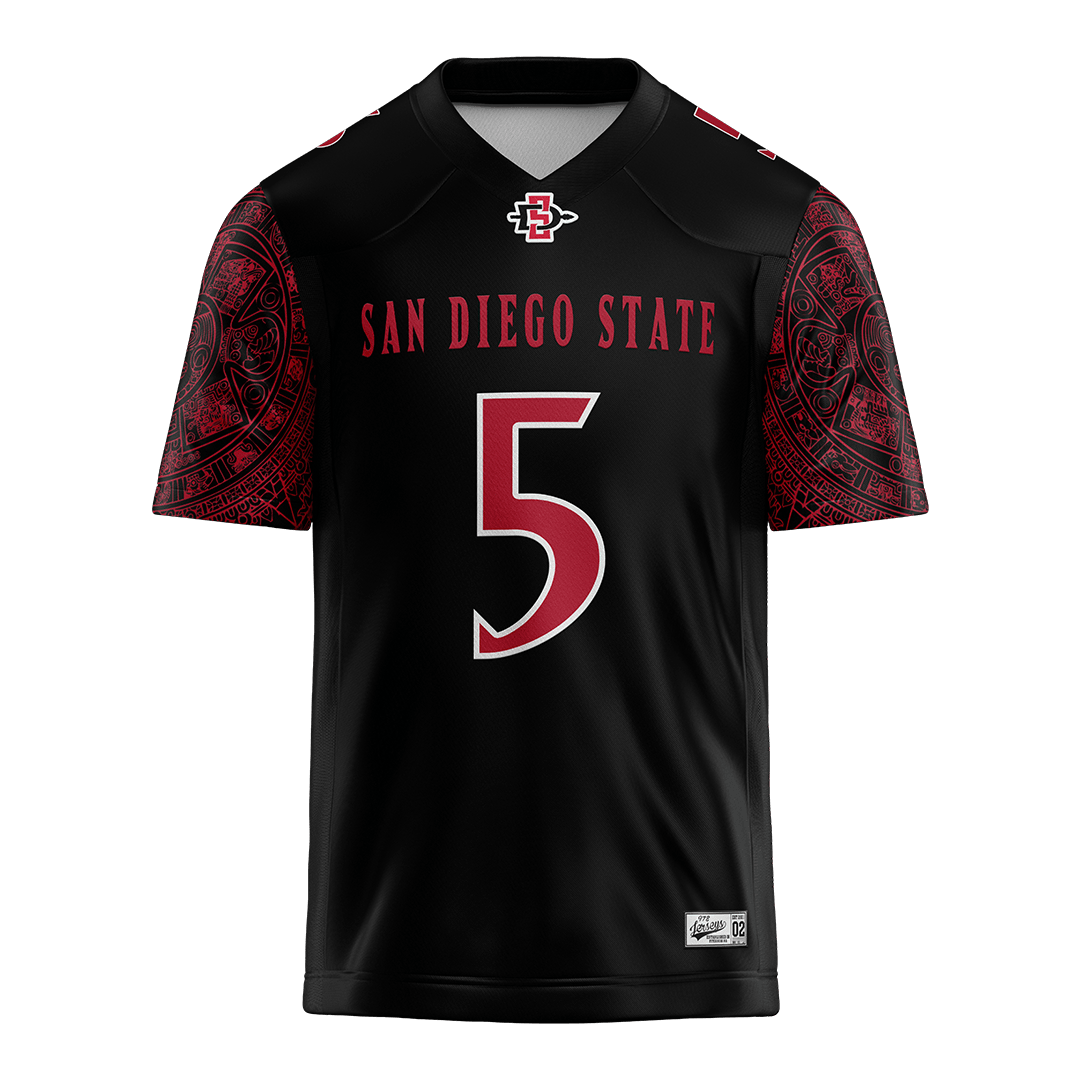 SDSU Black Football Jersey - Danny O'Neil