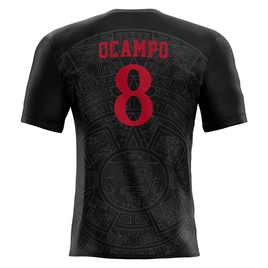 SDSU Black Soccer Jersey - Alexys Ocampo