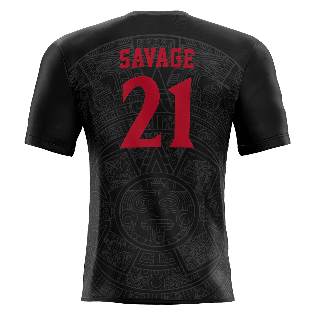 SDSU Black Soccer Jersey - Dori Savage