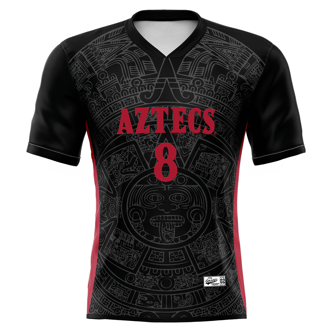 SDSU Black Soccer Jersey - Alexys Ocampo