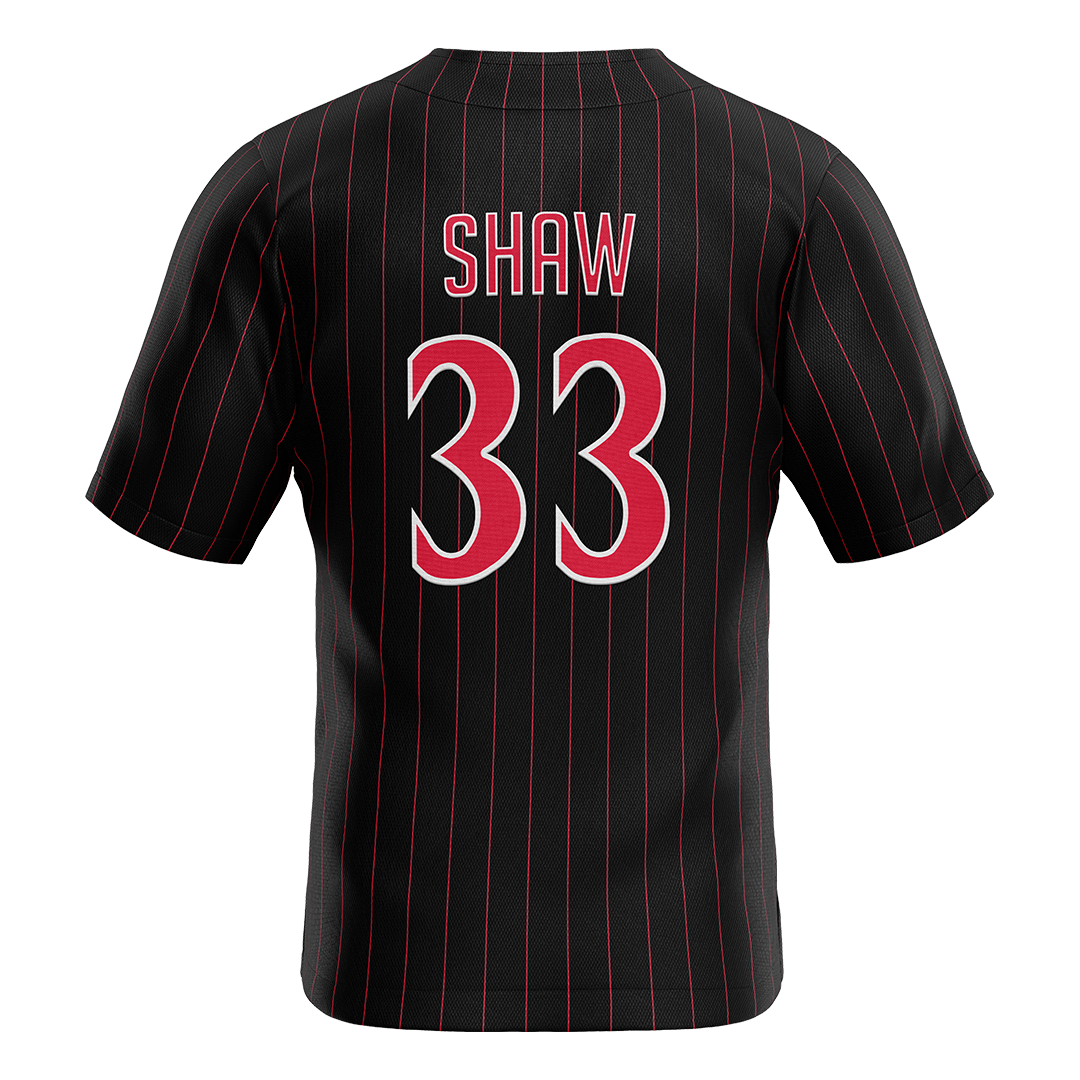 SDSU Black Baseball Jersey - Connor Shaw