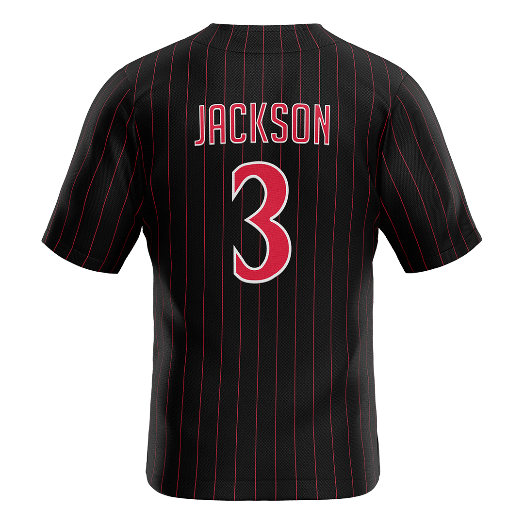 SDSU Black Baseball Jersey - Jake Jackson