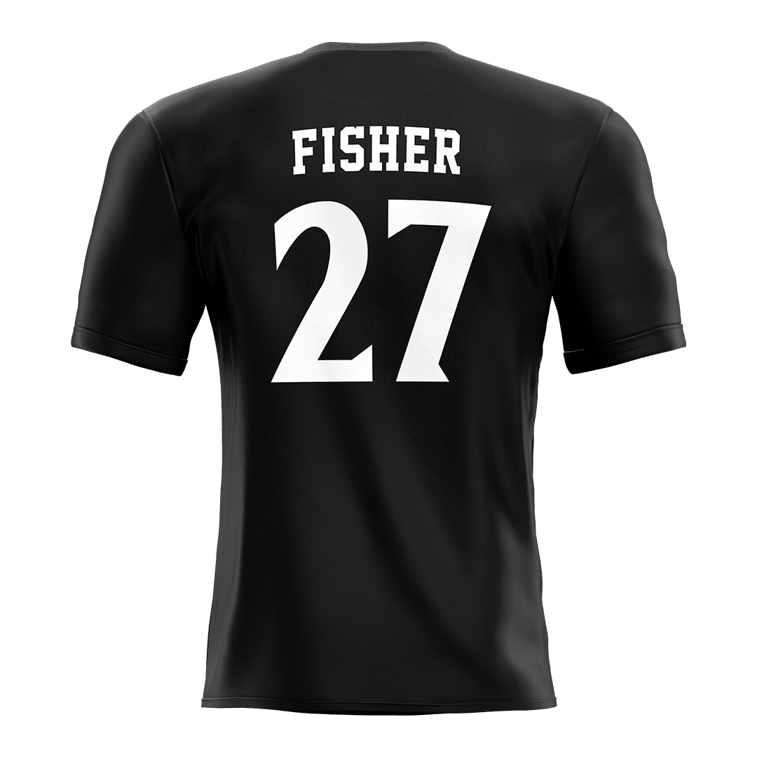 SDSU Black Soccer Jersey - Reid Fisher