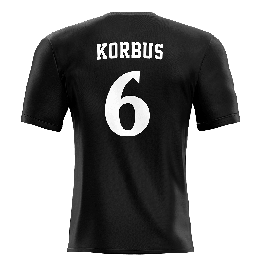 SDSU Black Soccer Jersey - Jordan Korbus