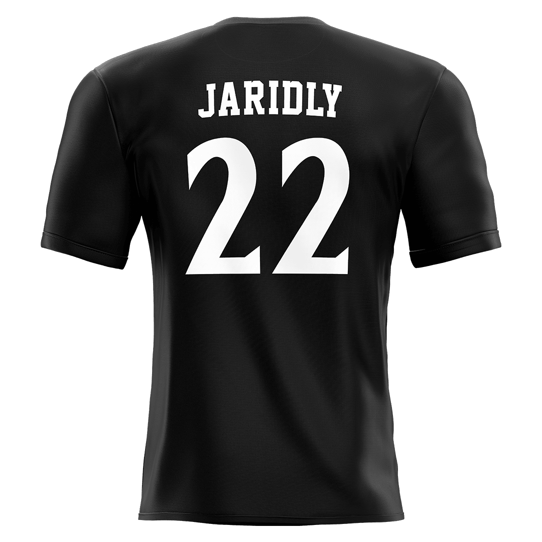 SDSU Black Soccer Jersey - Rommee Jaridly