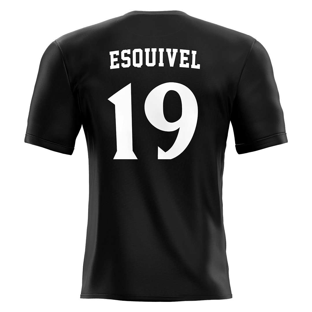 SDSU Black Soccer Jersey - Ulises Esquivel