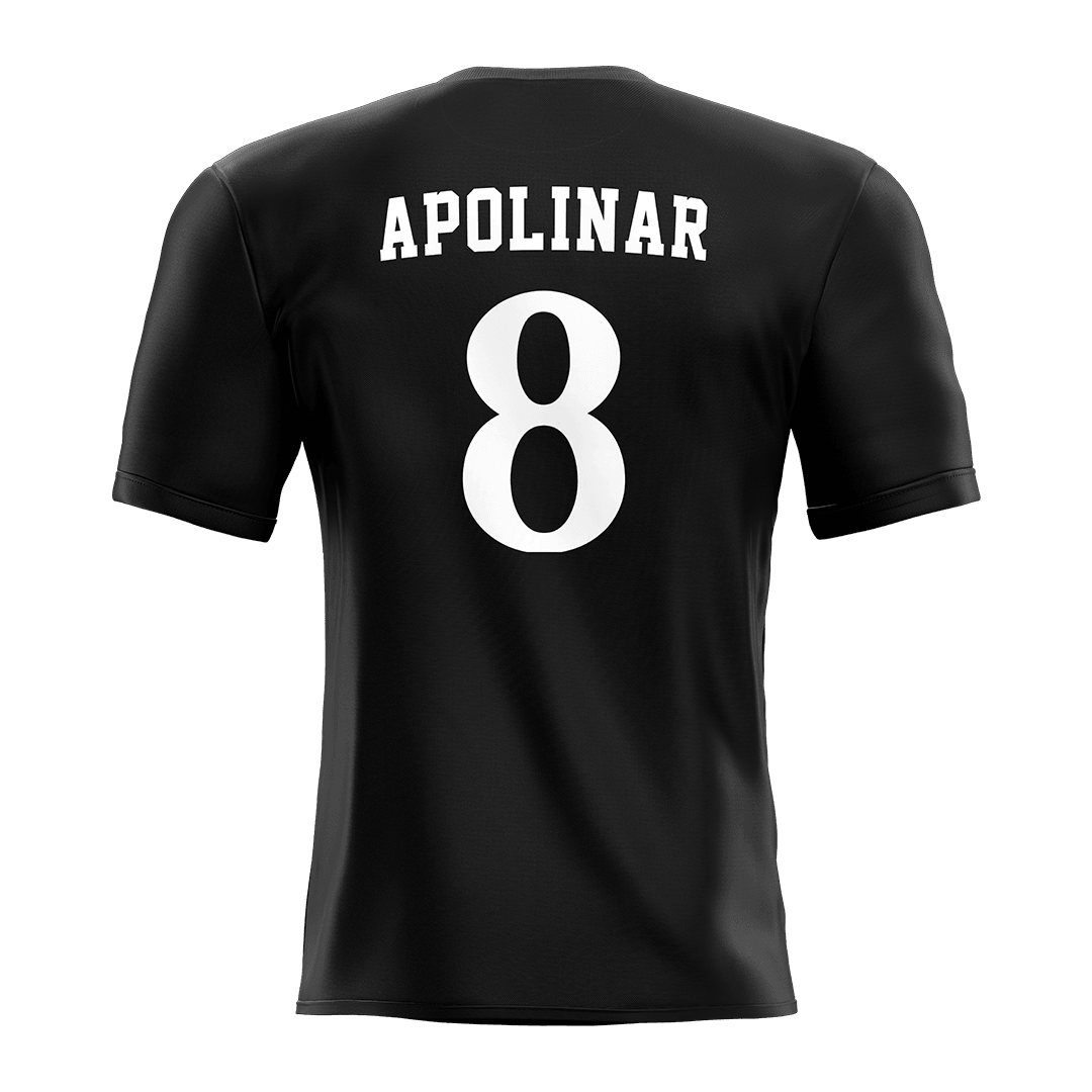 SDSU Black Soccer Jersey - Beto Apolinar