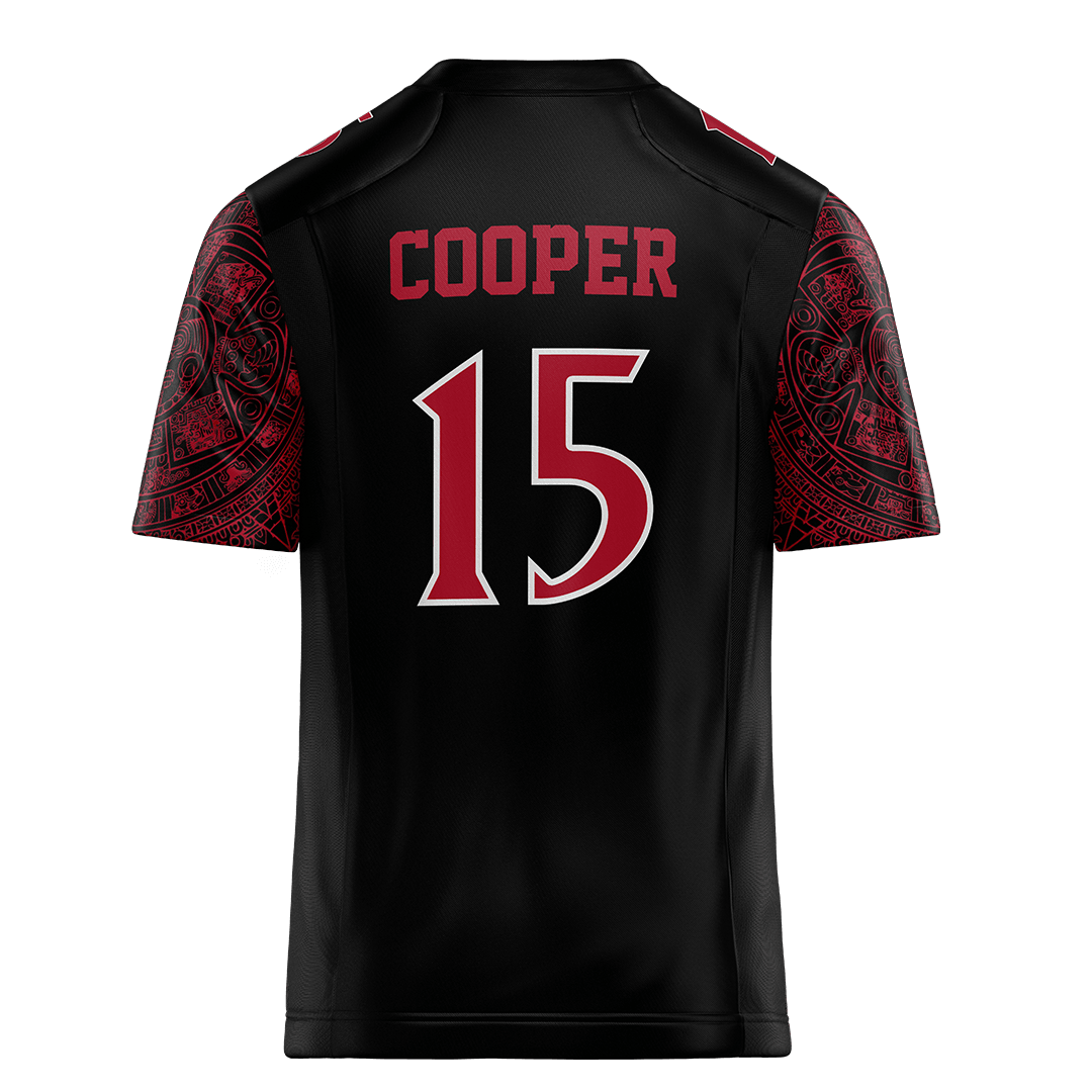 SDSU Black Football Jersey - Marquez Cooper