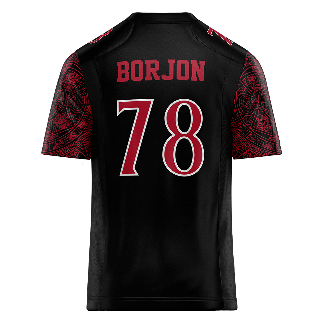 SDSU Black Football Jersey - Joe Borjon