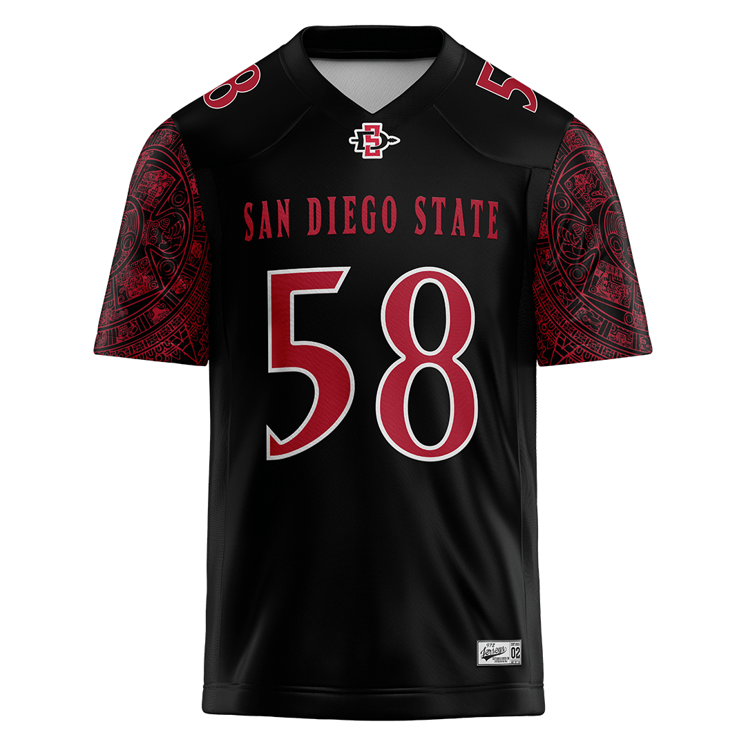 SDSU Black Football Jersey - Cody Moon