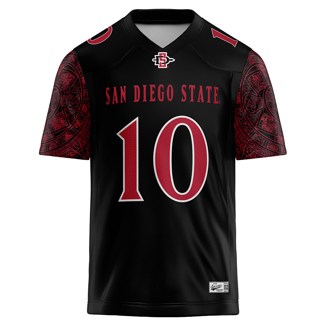 SDSU Black Football Jersey - Bennett Walker