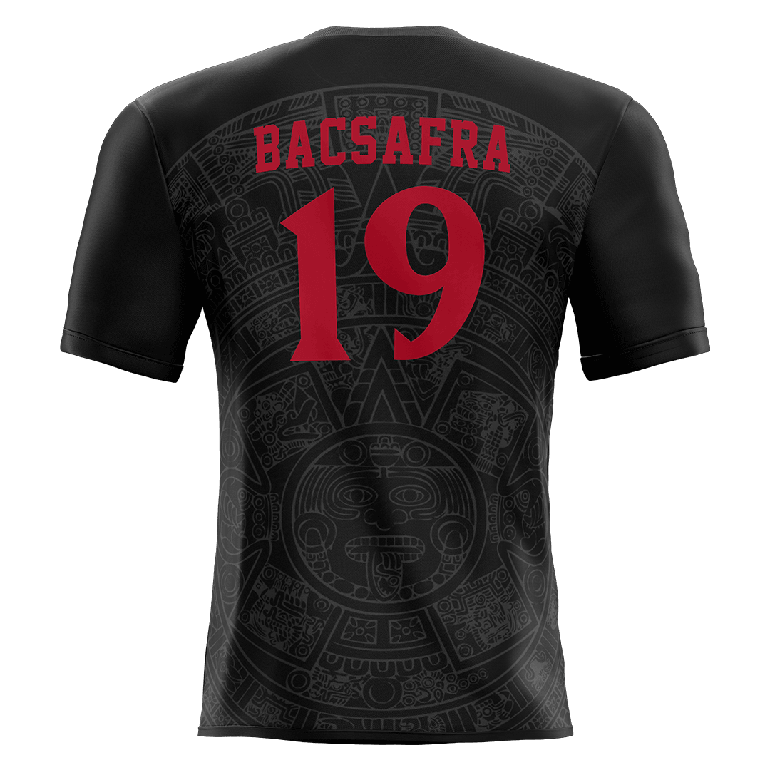 SDSU Black Soccer Jersey - Sofia Bacsafra