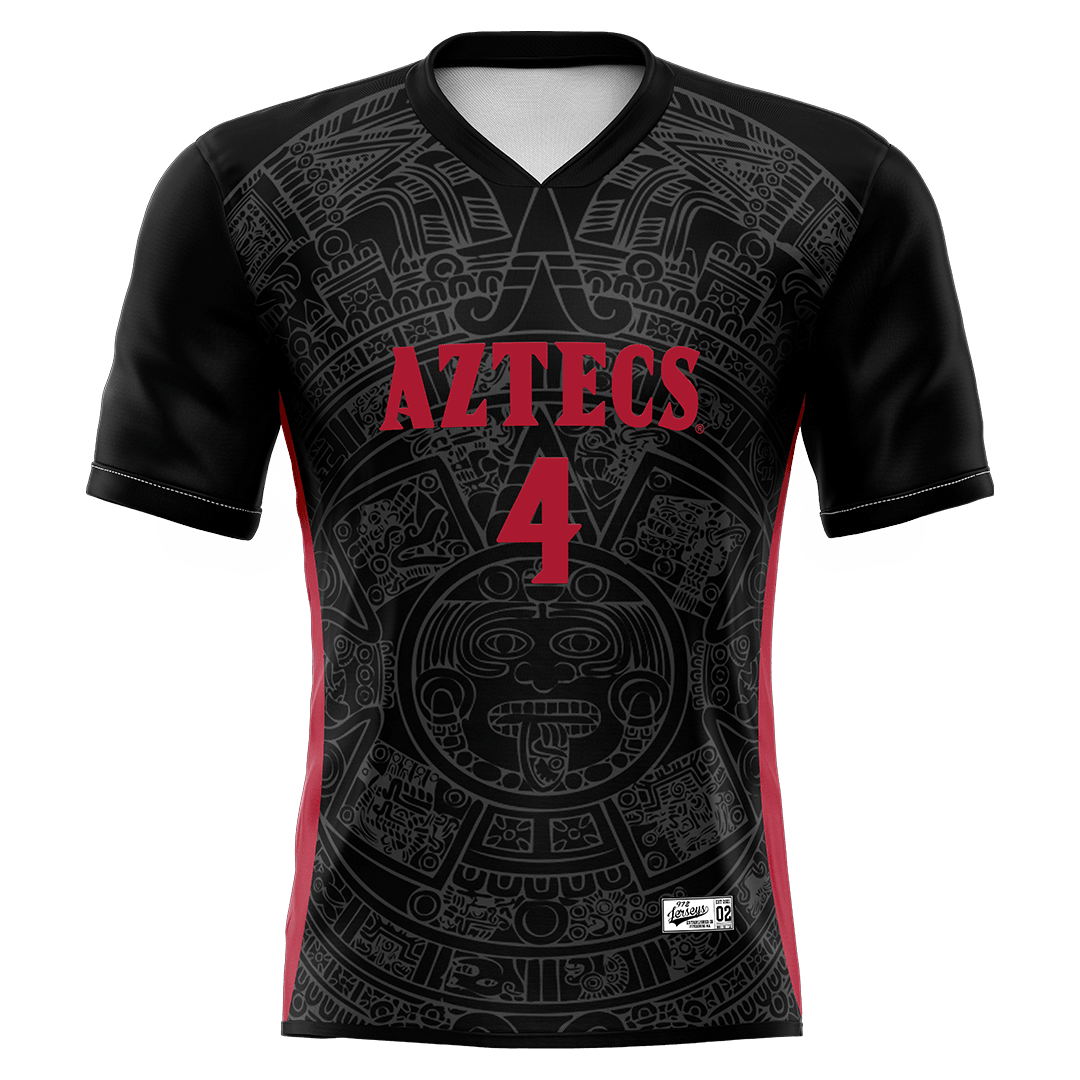 SDSU Black Soccer Jersey - Grace Goins