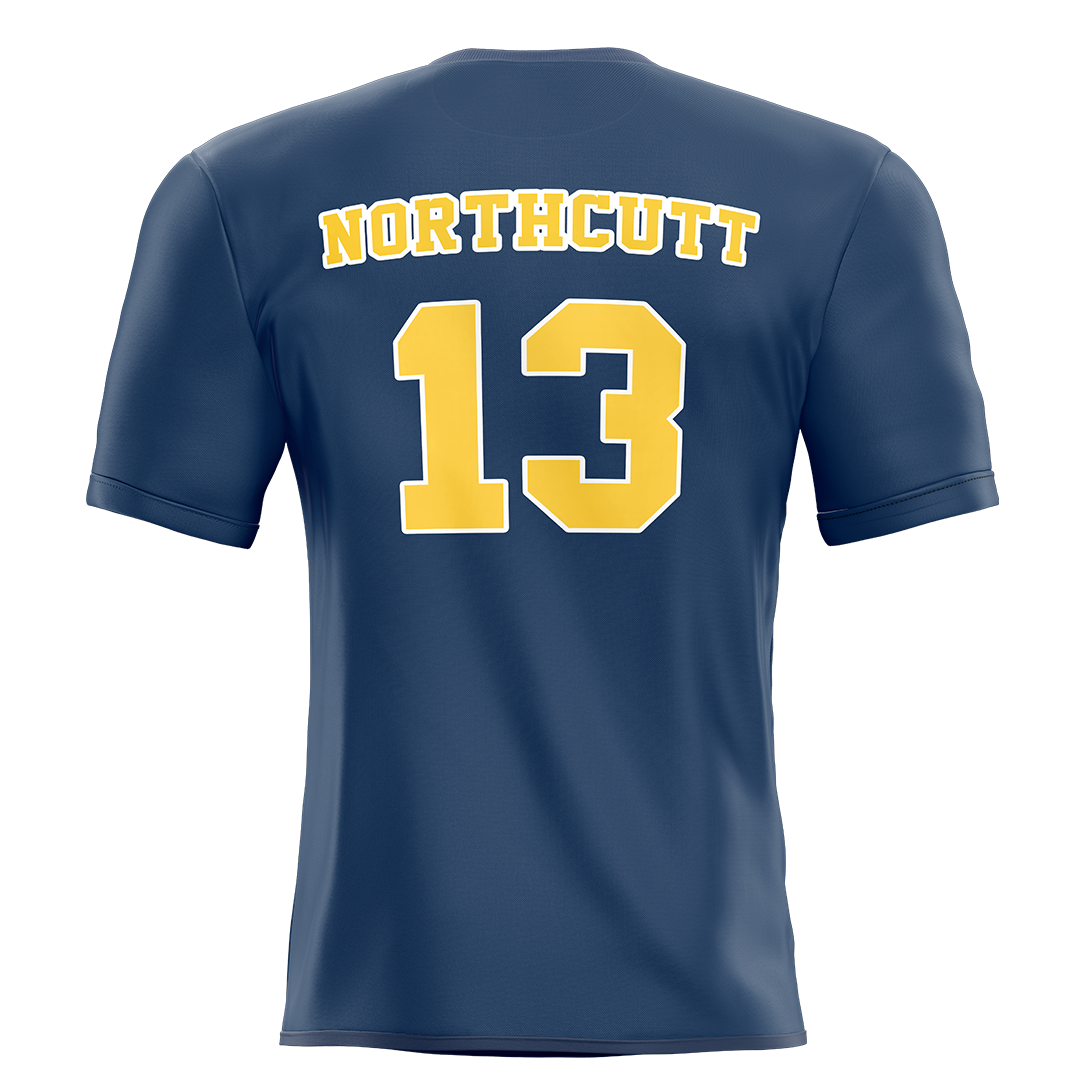 New Haven Blue Volleyball Jersey - Jordan Northcutt