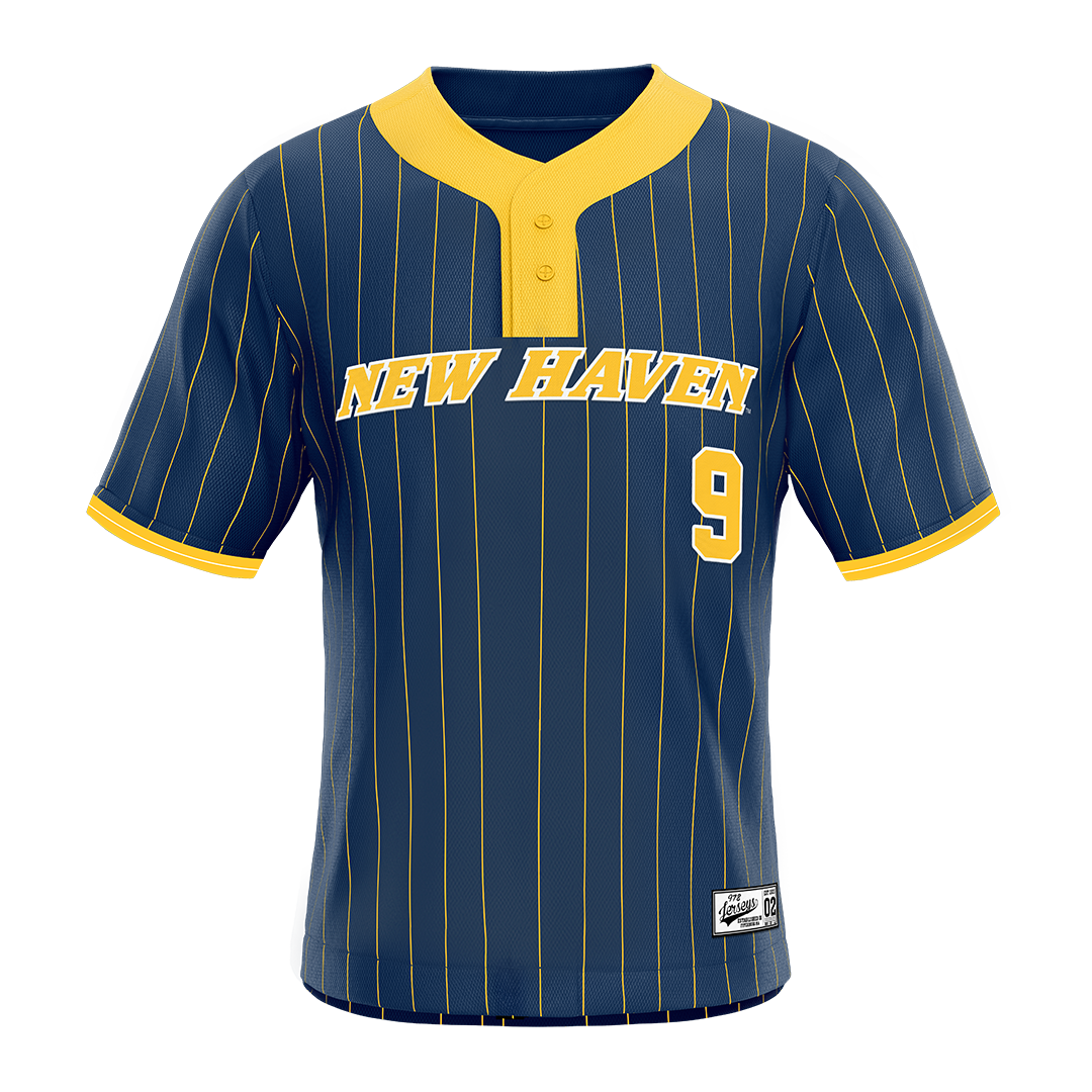 New Haven Blue Softball Jersey - Breanna Kinney
