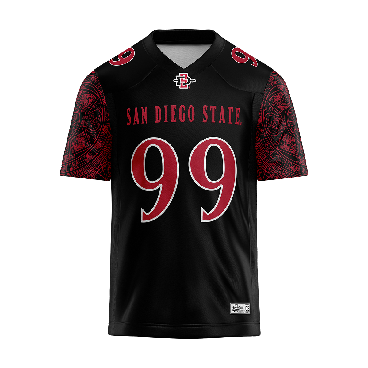 SDSU Black Football Jersey - Brian Townsend Jr.