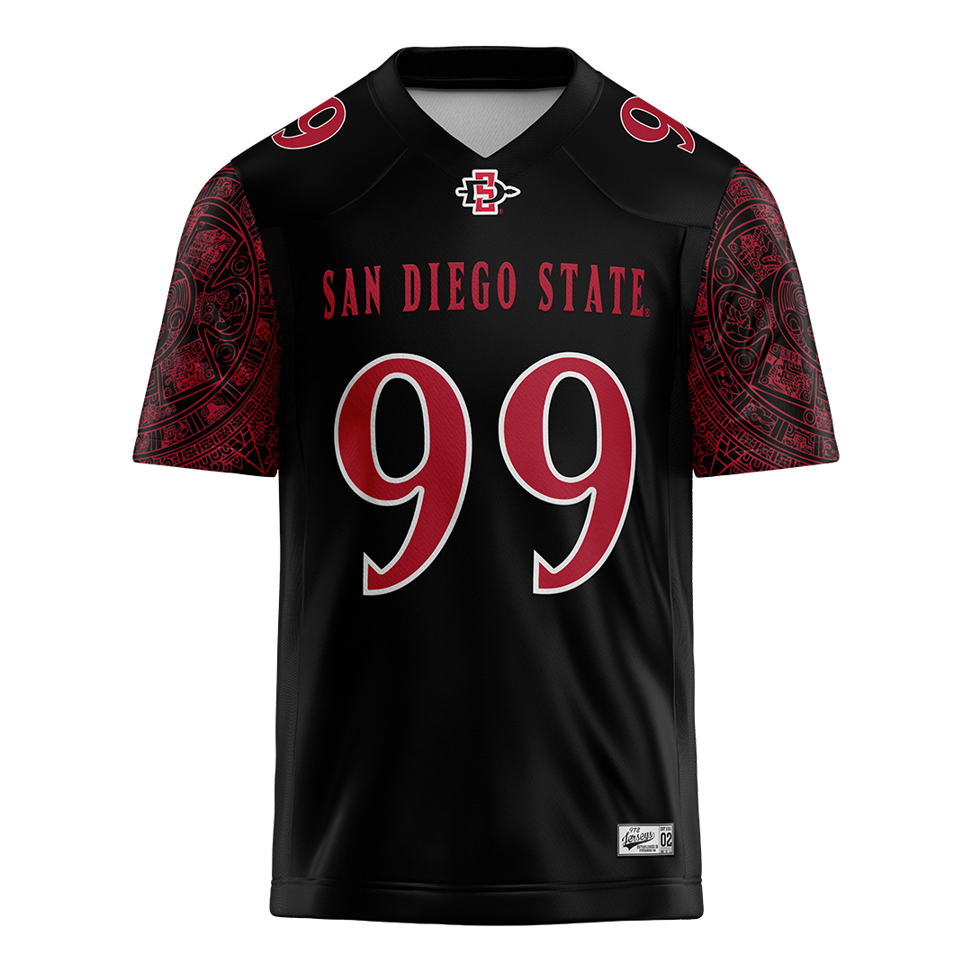 SDSU Black Football Jersey - Brian Townsend II