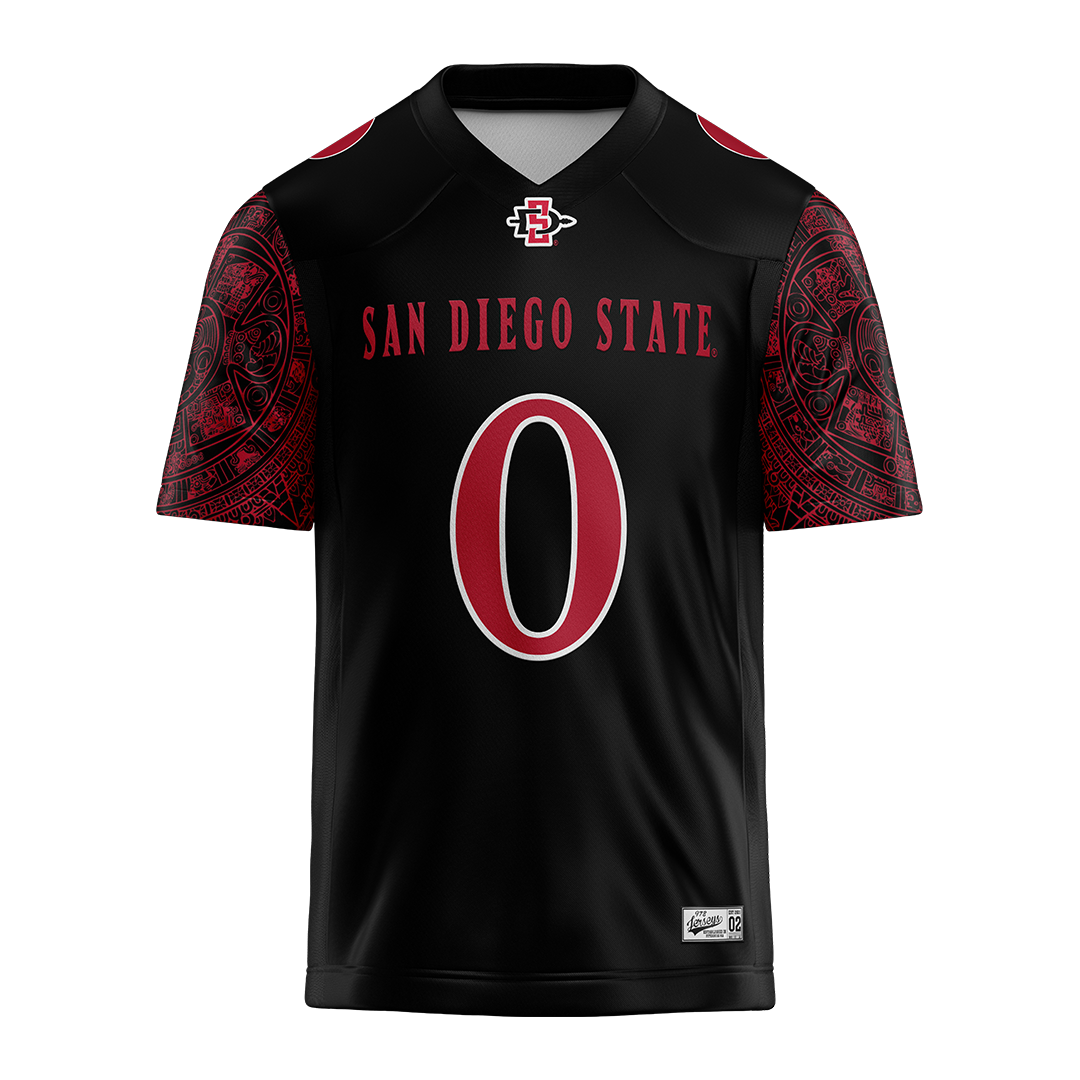 SDSU Black Football Jersey - Bryce Phillips