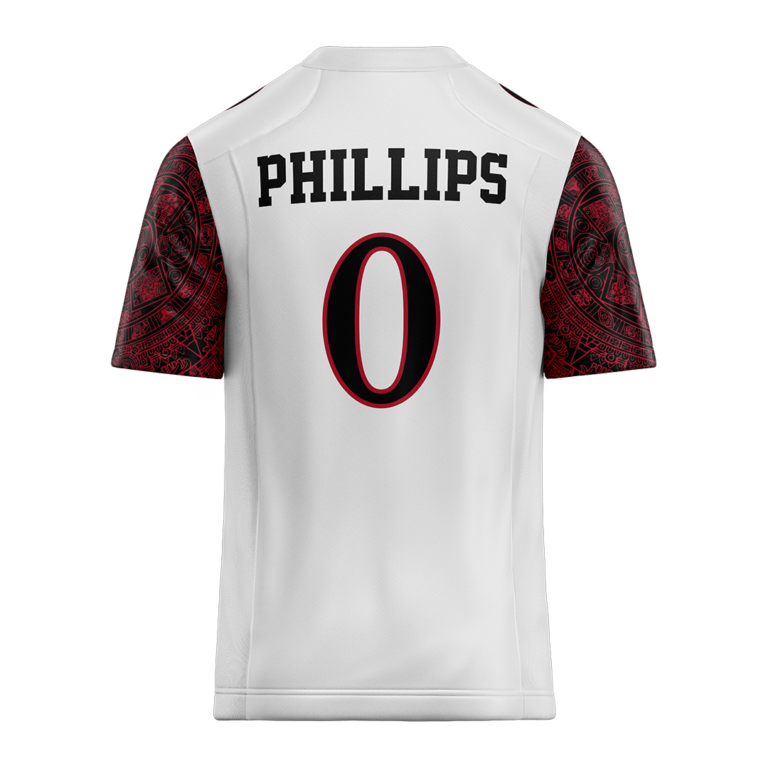 SDSU White Football Jersey - Bryce Phillips