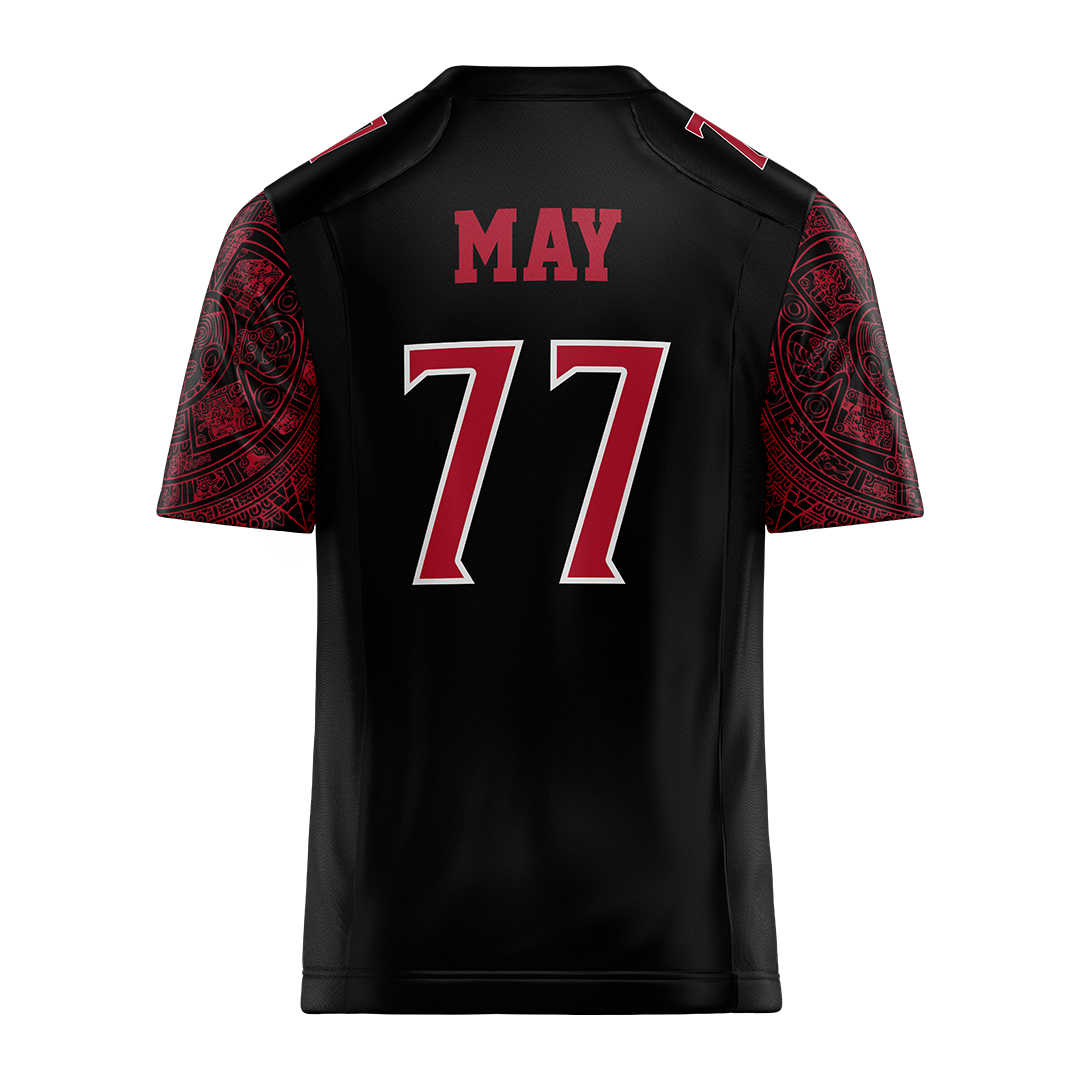 SDSU Black Football Jersey - Cam May