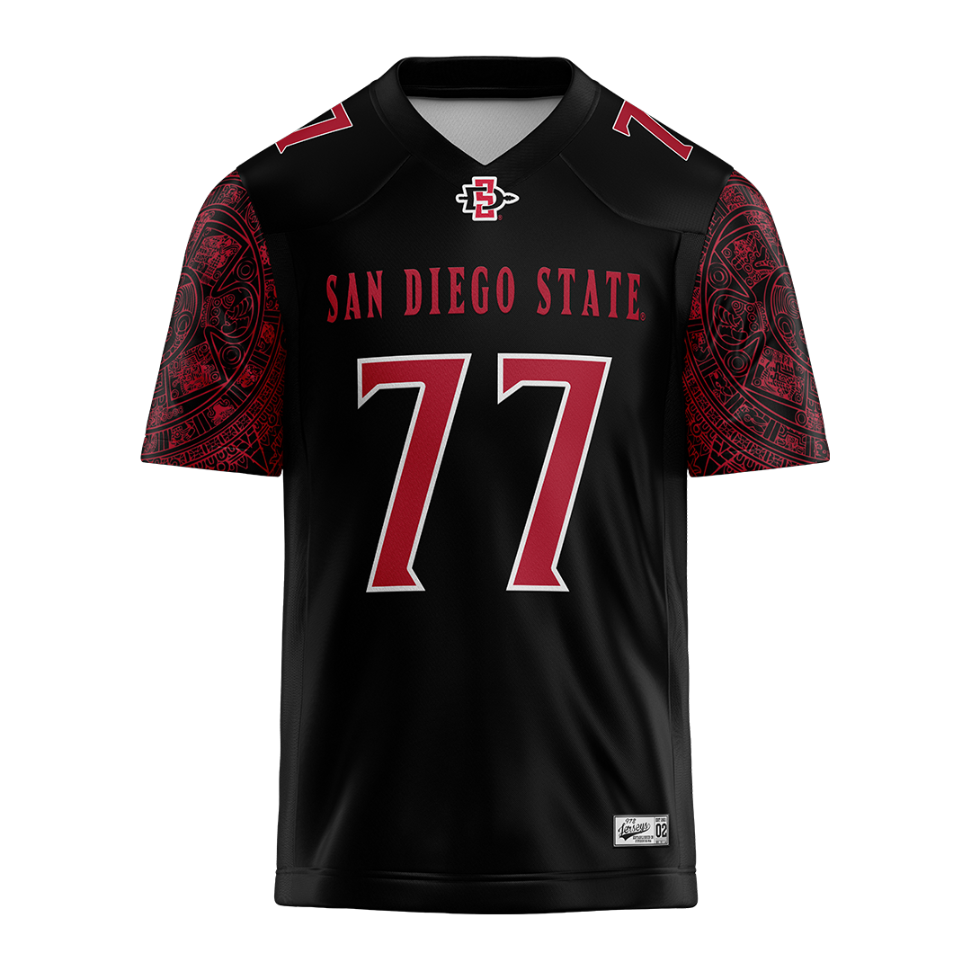 SDSU Black Football Jersey - Cam May