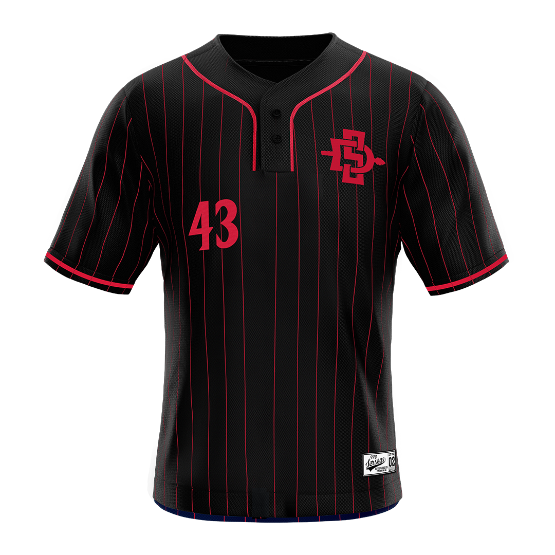 SDSU Black Softball Jersey - Candace Tarle