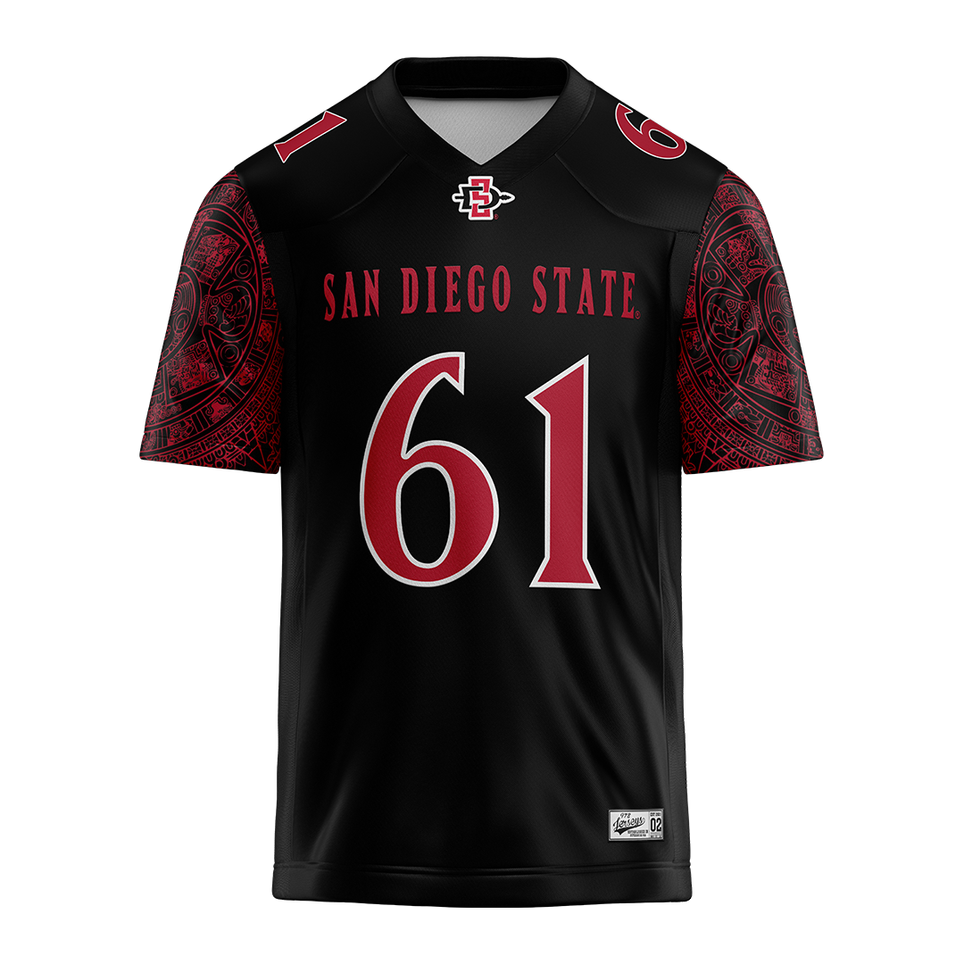 SDSU Black Football Jersey - Chase Duarte
