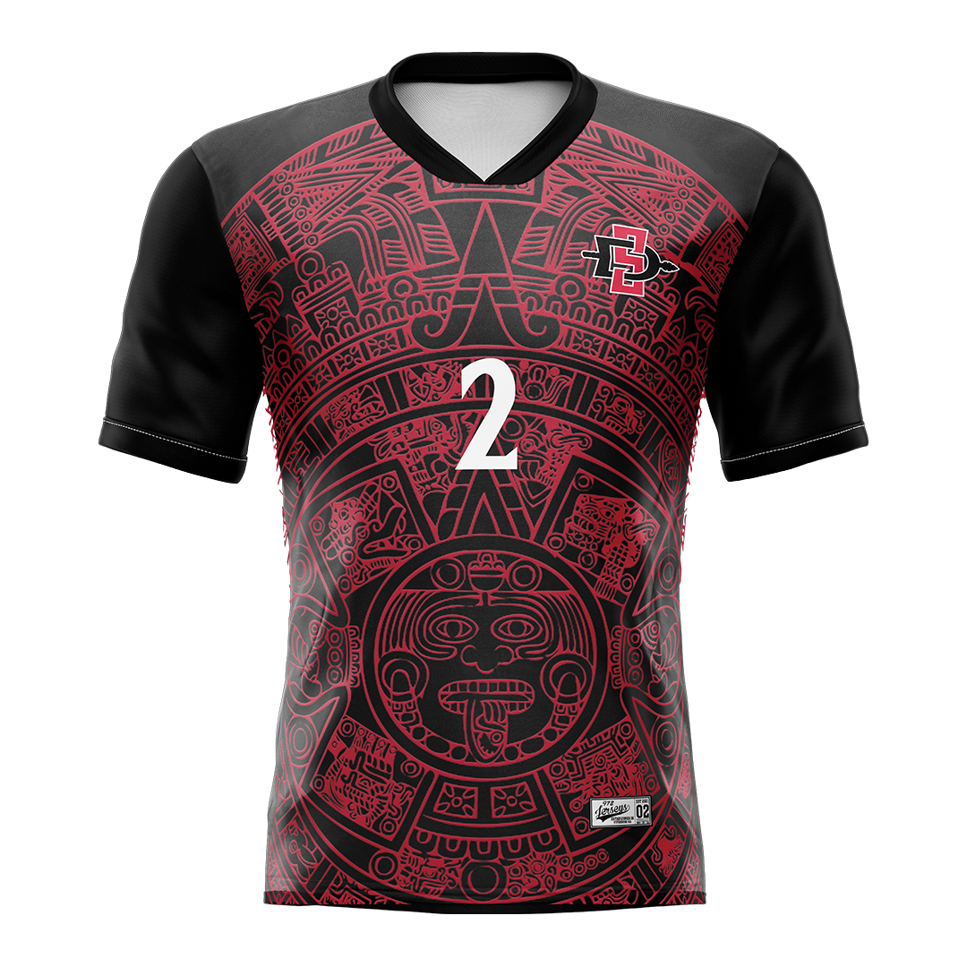 SDSU Black Soccer Jersey - Christian Engmann