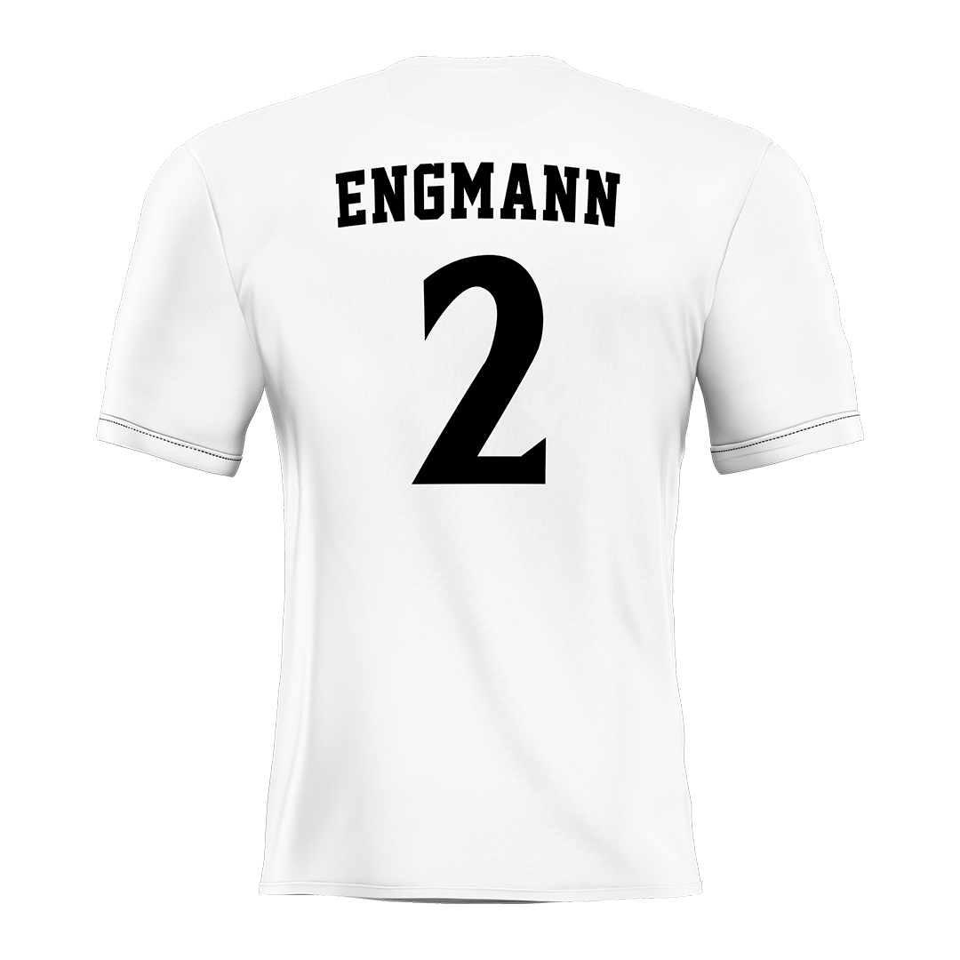 SDSU White Soccer Jersey - Christian Engmann