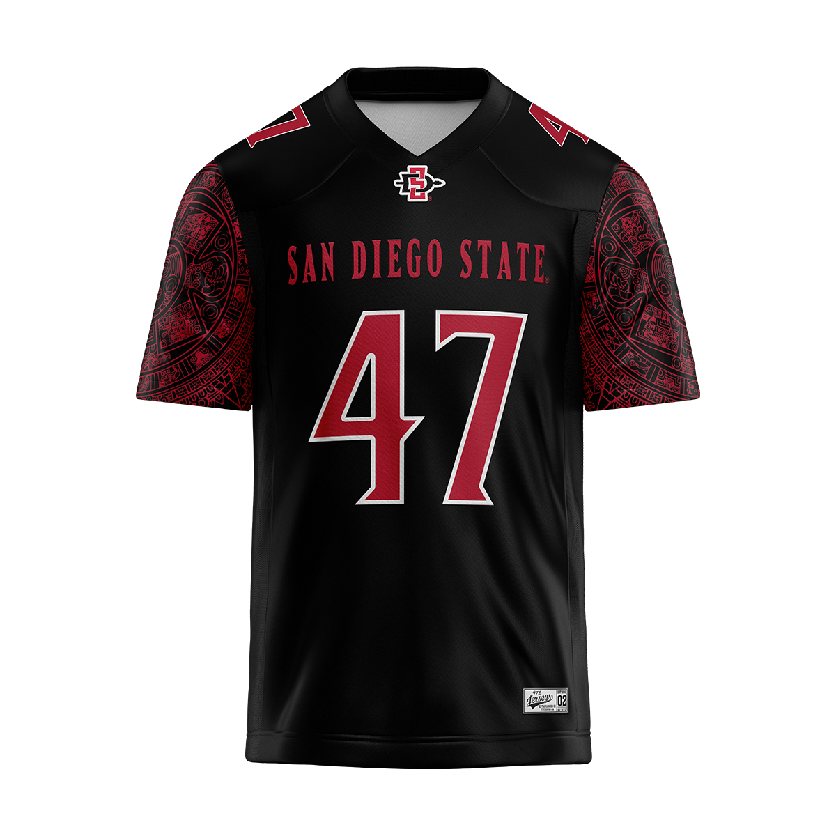 SDSU Black Football Jersey - Connor Irons