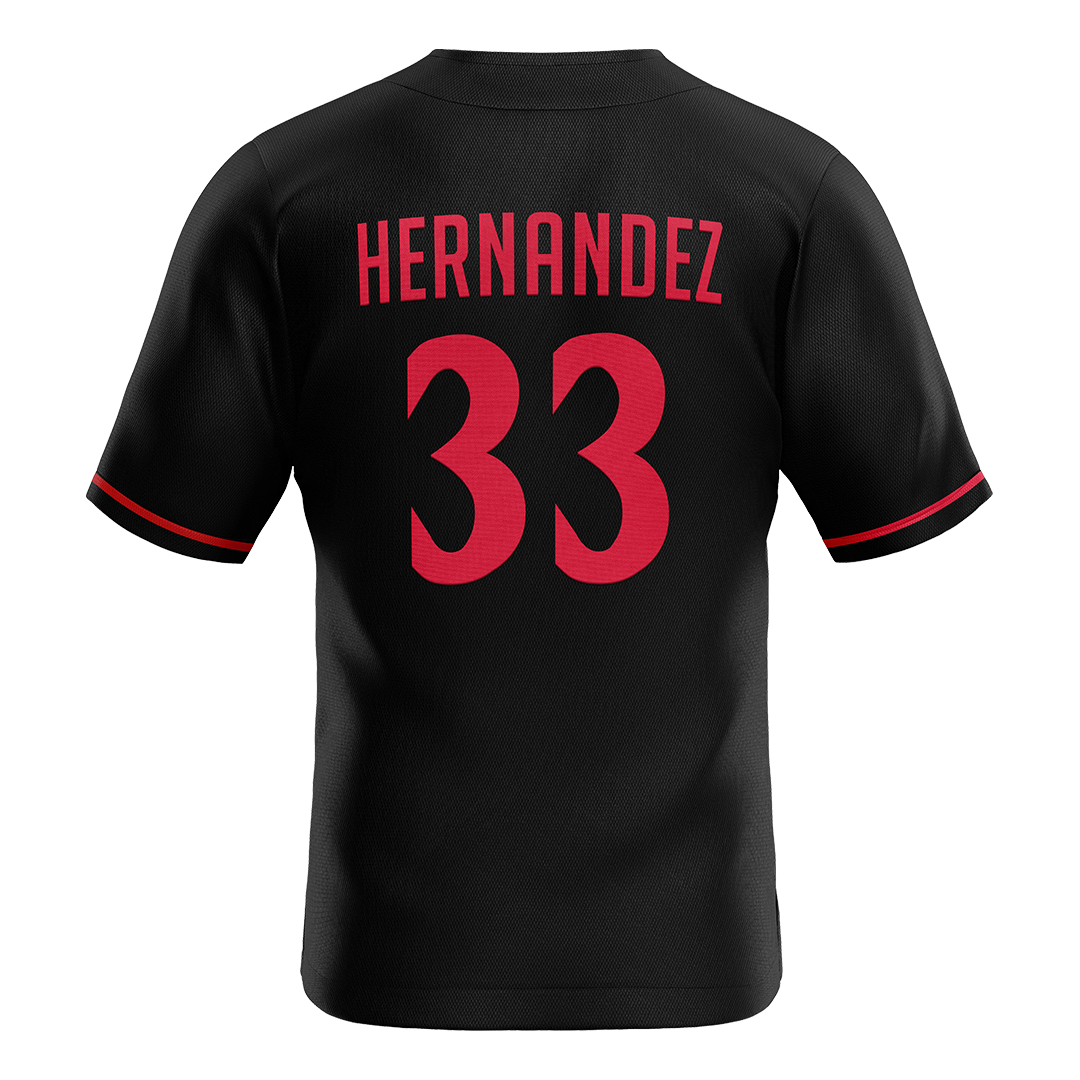 SDSU Black Softball Jersey - Dee Dee Hernandez