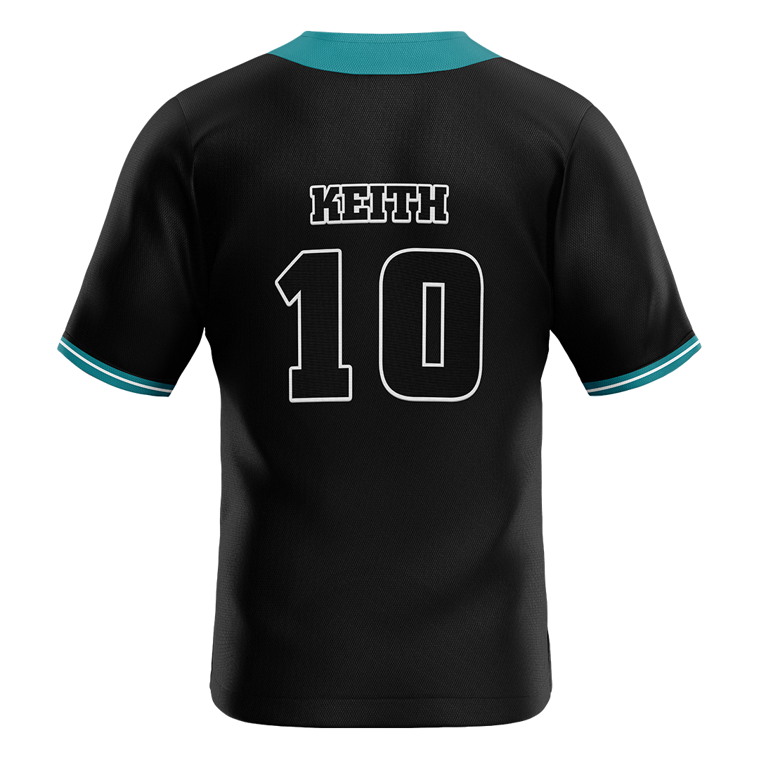 Coastal Carolina Black Softball Jersey - Delaney Keith